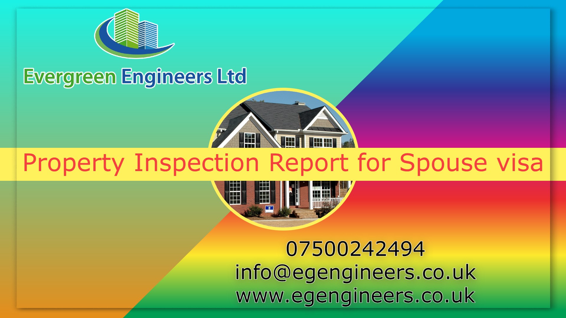 Property Inspection Report London for UK visa and Immigration